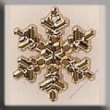 12040 Large Snowflake Gold 20 мм