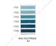 Шёлковое мулине Soie D'Alger 1722 Bleu Electrique