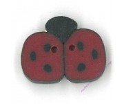 Пуговица 1104.S Маленькая красная божья коровка (small red  ladybug)