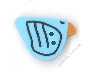 Пуговица 1108.S Маленькая синяя птица (small blue bird)