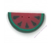 Пуговица 2201.L Большая красная половина арбуза (large red half watermelon)