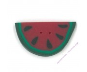 Пуговица 2201.X Очень большая долька арбуза (extra large watermelon slice)