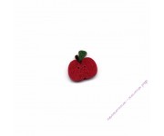 Пуговица 2250.T Крошечное красное яблоко (tiny red apple)