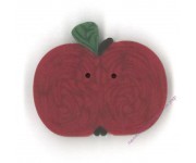 Пуговица 2250.L Большое красное яблоко (large red apple)