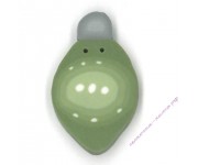 Пуговица 4654.L Большая оливковая елочная ретро-игрушка (large retro olive ornament)