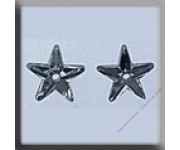 12165 Small 5 Pointed Star Crystal Bright