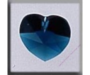 Пуговица Mill Hill 13039 Small Heart Emerald 10.3/10 mm