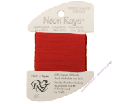 Вискозная лента RG Neon Rays N22 Crimson