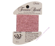 Металлизированная нить RG Treasure Braid PB13 Pink