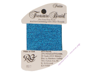 Металлизированная нить RG Treasure Braid PB17 Water Blue