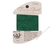 Металлизированная нить RG Treasure Braid PB20 Dark Green
