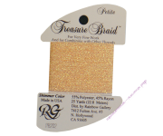 Металлизированная нить RG Treasure Braid PB202 Peach Pearl