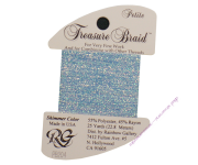 Металлизированная нить RG Treasure Braid PB204 Blue Pearl