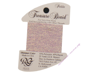 Металлизированная нить RG Treasure Braid PB205 Amethyst Pearl