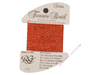 Металлизированная нить RG Treasure Braid PB44 Autumn Red