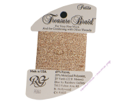 Металлизированная нить RG Treasure Braid PB50 Seashell