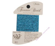 Металлизированная нить RG Treasure Braid PB72 Agean Blue