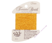 Металлизированная нить RG Treasure Braid PB75  Awesome Gold