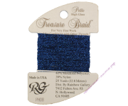 Металлизированная нить RG Treasure Braid PH08 Royal Blue