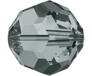 Бусина Кристалл Swarovski Black Diamond (215) 4 мм