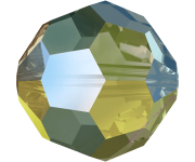 Бусина Кристалл Swarovski Crystal Iridescent Green (001 IRIG) 4 мм