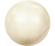 Бусина-жемчужина Crystal Creamrose Light Pearl 6 мм