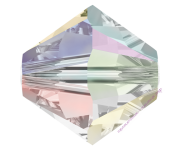 Бусина Кристалл Swarovski Crystal Aurore Boreale 2x (001 AB2) 4 мм