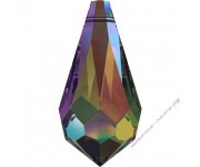 Бусина Кристалл Swarovski Black Diamond Aurore Boreale (215 AB) 11 мм 