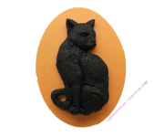 Магнит "Чёрная кошка"