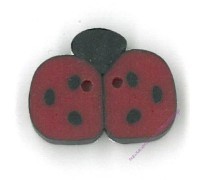 Пуговица 1104.S Маленькая красная божья коровка (small red  ladybug)