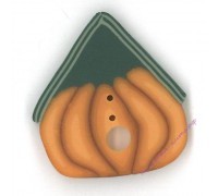 Пуговица 1124 Тыквенный скворечник (pumpkin birdhouse)