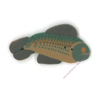Пуговица 1136 Пёстрая форель (speckled trout)