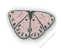 Пуговица 1144 Розовая бабочка (pink butterfly)