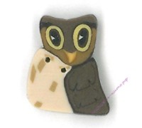 Пуговица 1187.S Маленькая сова (Small owl)