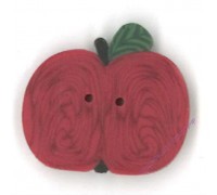 Пуговица 2250.S Маленькое красное яблоко (small red apple)