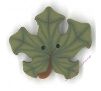 Пуговица 2277.S Маленький тыквенный лист (small pumpkin leaf)