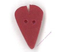 Пуговица 3309.S Маленькое красное сердце (small red heart)