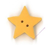 Пуговица 3314.L Большая золотая звезда (large golden star)