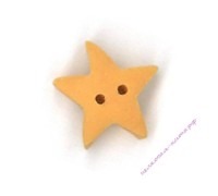 Пуговица 3314.M Средняя золотая звезда (medium golden star)