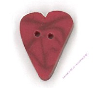 3340.S Маленькое красное бархатное сердце (small red velvet heart)