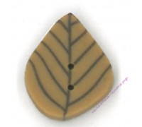 Пуговица MM1004.S Маленький золотой листик (small golden leaf)