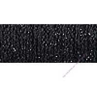 Металлизированная нить Kreinik 005C Black Cord (снят с производства) #4