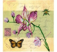 M70017 Почтовая открытка - Орхидея (набор)