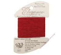 Шёлковое Перле RG Elegance E822  Dark Red