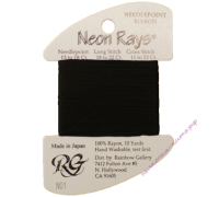 Вискозная лента RG Neon Rays N01 Black
