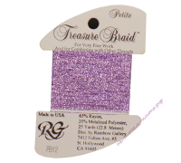 Металлизированная нить RG Treasure Braid PB12 Lavender