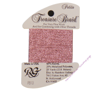 Металлизированная нить RG Treasure Braid PB13 Pink