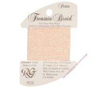 Металлизированная нить RG Treasure Braid PB209 Pink Carnation Pearl