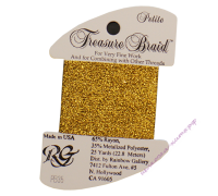 Металлизированная нить RG Treasure Braid PB35 Lite Antique Gold