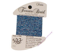Металлизированная нить RG Treasure Braid PB41 Twilite Waters